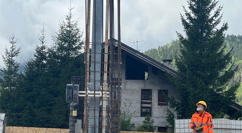 Cantiere Le Baite 4.5.25....le colonne