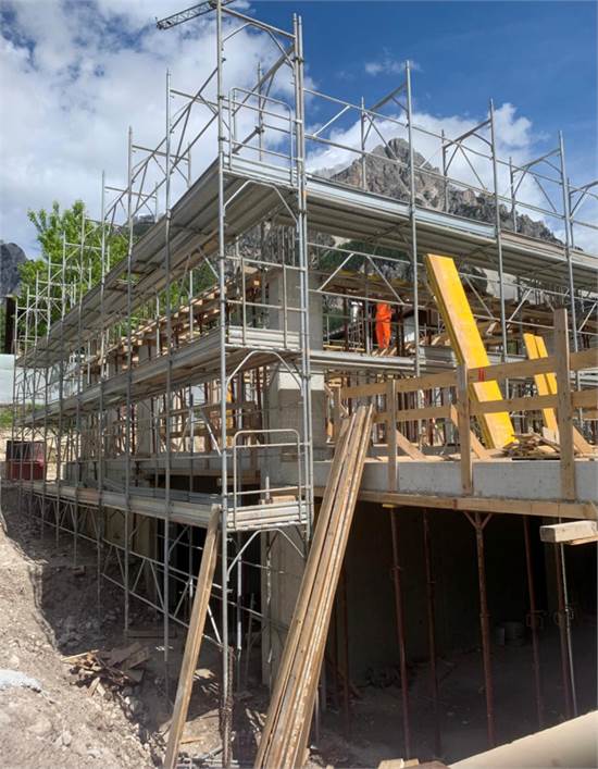 foto del cantiere Le Baite del 27.5.25