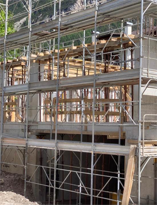 foto del cantiere Le Baite del 27.5.25