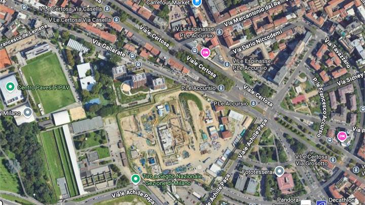 V1784 Area edificabile zona viale Certosa/via Gallarate
